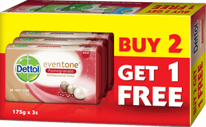 Dettol Antibacterial Soap Eventone Pomegranate
