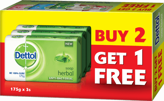 Dettol Antibacterial Soap Herbal