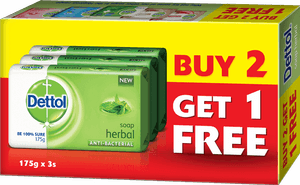 Dettol Antibacterial Soap Herbal